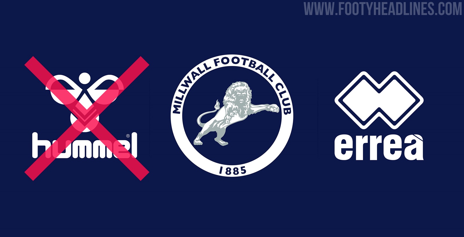 Millwall Announce Errea Kit Deal After Hummel's UK Distributor Go